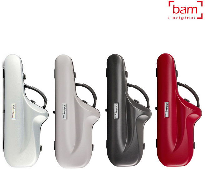 뱀 케빈 알토 색소폰 케이스 4011 실버그레이/라이트그레이/블랙/레드, 블랙SNN, 1개