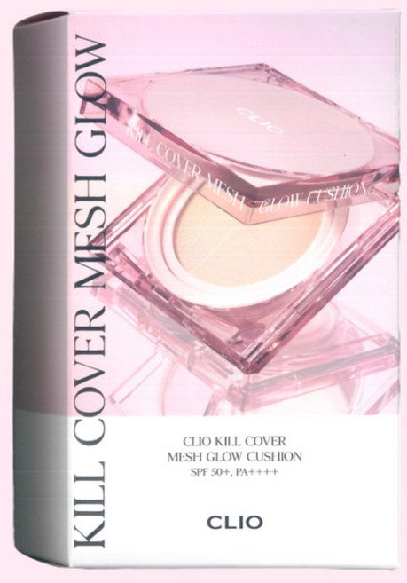 [I클리오I] 킬커버 메쉬 글로우 쿠션 [본품+리필] 색상 택1, 2호 란제리, 1개