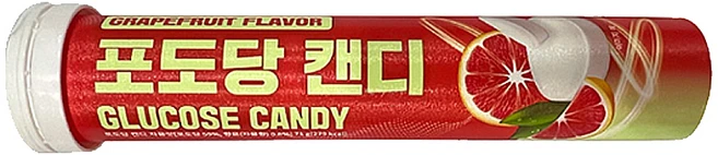 포도당 캔디 자몽맛, 3개, 71g - 쿠팡