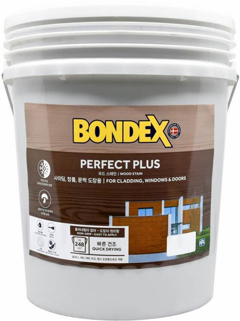 본덱스 수용성 스테인 플러스 20L (도장도구 세트 증정), 노블오크, 1개