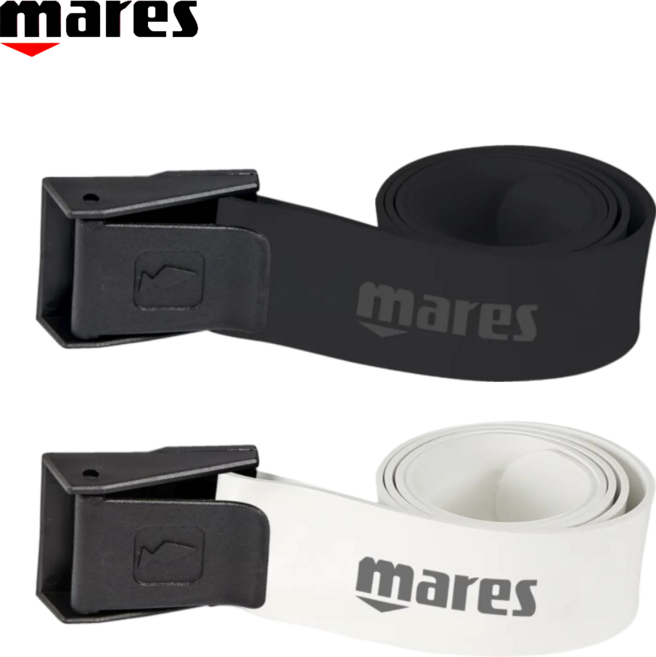 마레스 프리다이빙 스킨스쿠버 웨이트 벨트 엘라스틱 코팅납 해루질 바다잠수허리띠, 검정