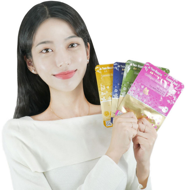 자연맵핑 대용량 초보습 진정 탄력 자연성분 에센스 마스크팩 13종 25g 50매, 1개