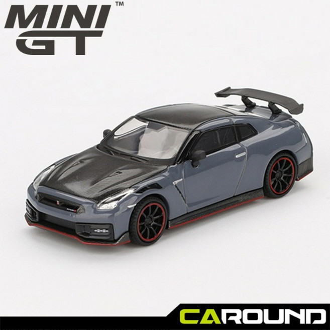 미니지티(868) 1:64 닛산 GT-R (R35) 니스모 2024 - 니스모 스텔스 그레이, 1개, 868