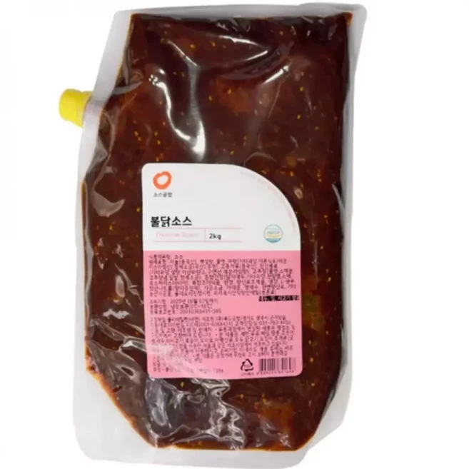 불닭 소스 2kg, 1개