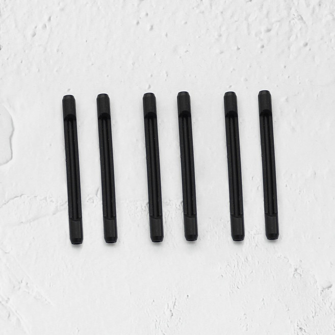 튜브형 롱팁 안경 미끄럼방지 메탈 안경 귀고무 6p