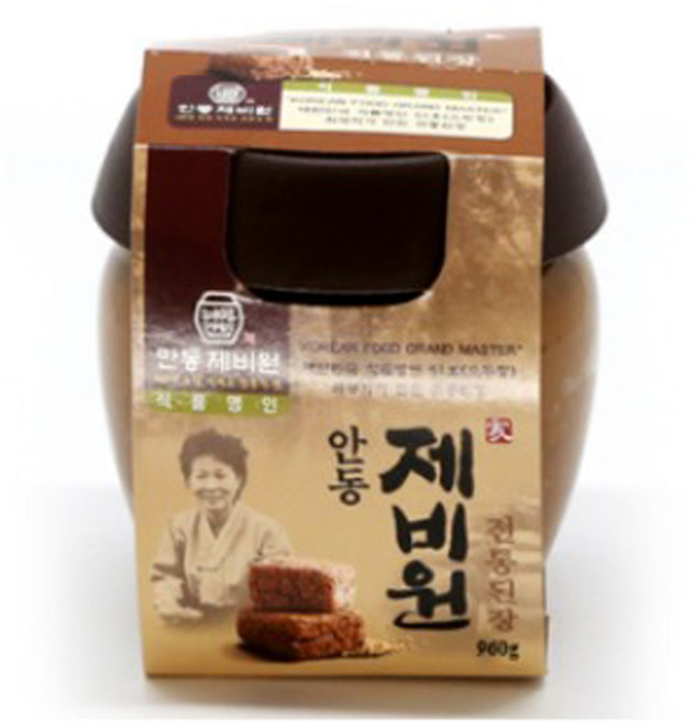 [전통식품] 안동제비원 전통된장 시골 재래식 한식 집 된장, 960g, 1개