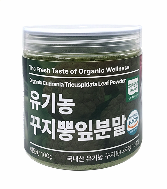[캔시머] 국내산 유기농 꾸지뽕잎 가루 분말 #무료반품 #무료배송, 2개, 100g