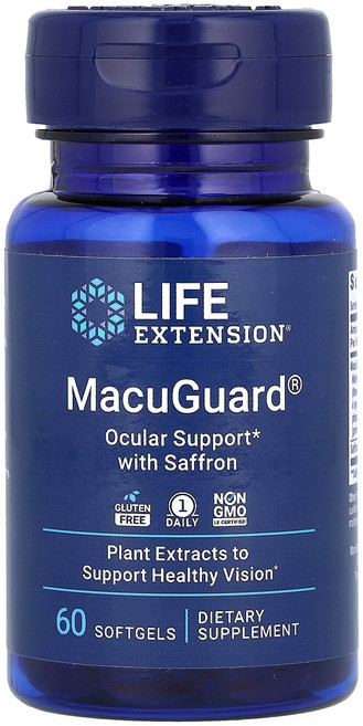 Life Extension 마쿠가드 오큘러 서포트 소프트젤, 60정, 1개