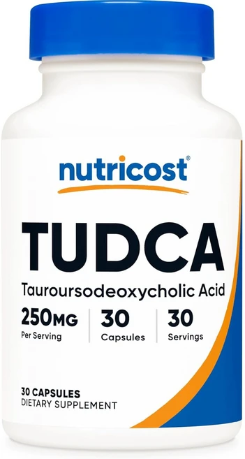 뉴트리코스트 TUDCA 타우로우르소데옥시콜 애시드 250mg 캡슐, 2개, 30정 - 쿠팡