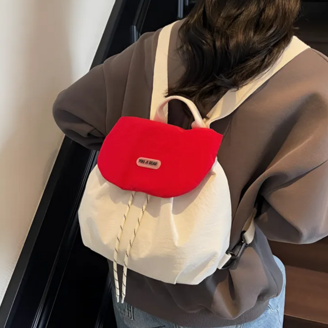 미쁘담 가벼운 미니 백팩 여성용 방수 가방