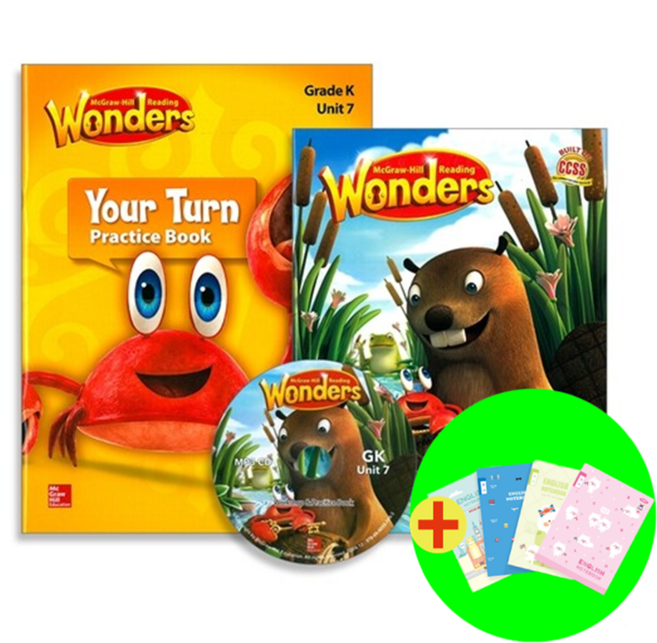 (+영어노트) Wonders Package K-7 Reading & Writing Workshop + Practice Book + QR