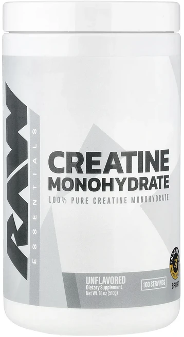 매우편하고 Raw Nutrition 필수 영양소 크레아틴 일수화물 무맛 510g(18oz) 끝내주게잘나가는상품, RawNutrition필수영양소크레아틴일수화물무맛510, 510g, 1 - 쿠팡