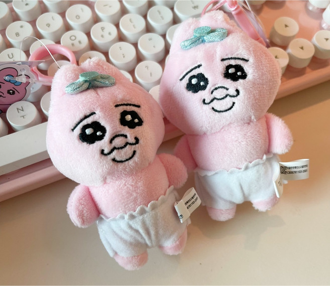 빤쮸토끼 인형 오빤쮸우사기 인형키링 정식 라이센스 제품, 키링(11cm) - 스탠딩, 1개