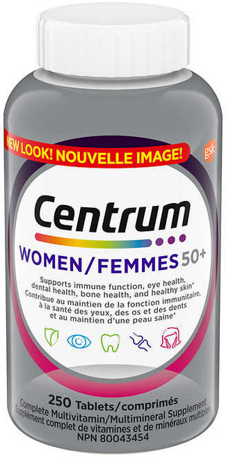 센트룸 실버우먼 50+ 250정 멀티 비타민, 1개