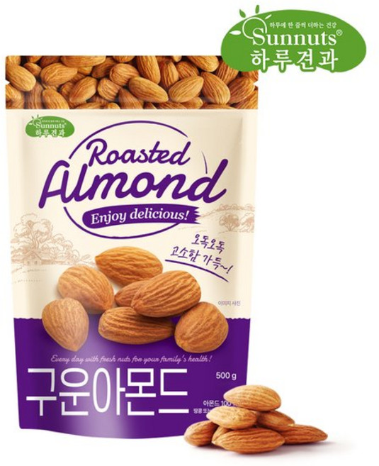 썬넛트 [하루견과] 구운아몬드 500g x1봉