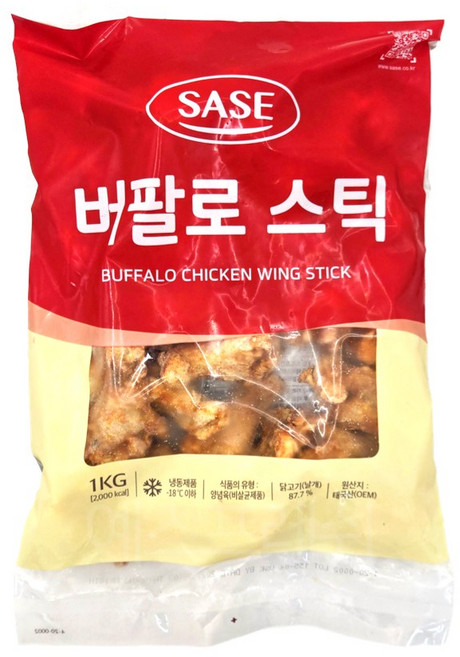 사세 버팔로 스틱1kg (아이스박스.팩포함가), 2개, 1kg