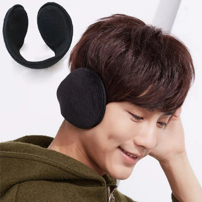 1+1 귀마개 귀도리 겨울 방한용 보온용 남성 여성 털 귀덮개 귀돌이 기모 안감
