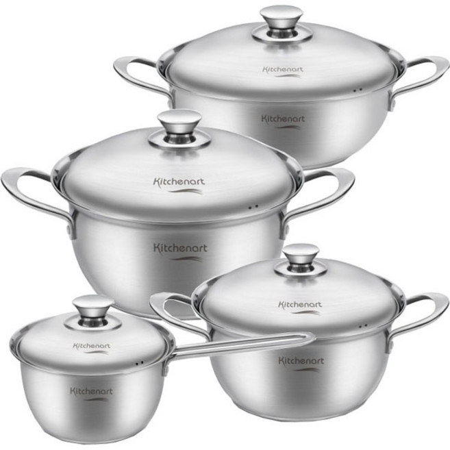 키친아트 베니 인덕션 냄비 4종(18편+22+26+26전)