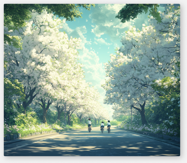 노아갤러리 인테리어 가리개천 대형 패브릭 포스터, 44.벚꽃 엔딩