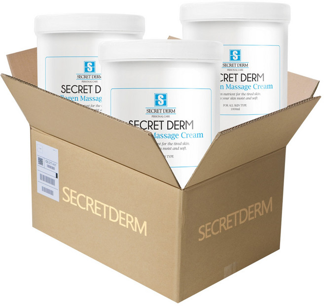 시크릿덤 기획트러플세트 콜라겐 마사지 크림 3000ml 벌크 1L/3개 구성, 3개, 1L