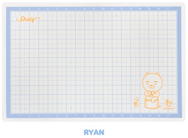 아트박스/카카오프렌즈 카카오프렌즈 KF 데일리 커팅 매트 S, 라이언, 1개