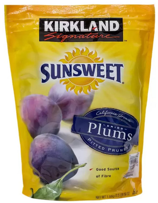 건자두 말린과일 자두 프룬 1.58kg co커클랜드, 본상품선택, 1