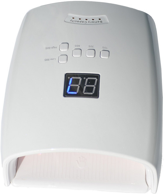 뷰닉스 S10 무선 젤네일 LED램프 48w 화이트, 1개, 백색