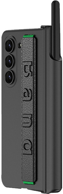 폰로드 펜수납 힌지보호 밴드 스트랩 지폴드 케이스