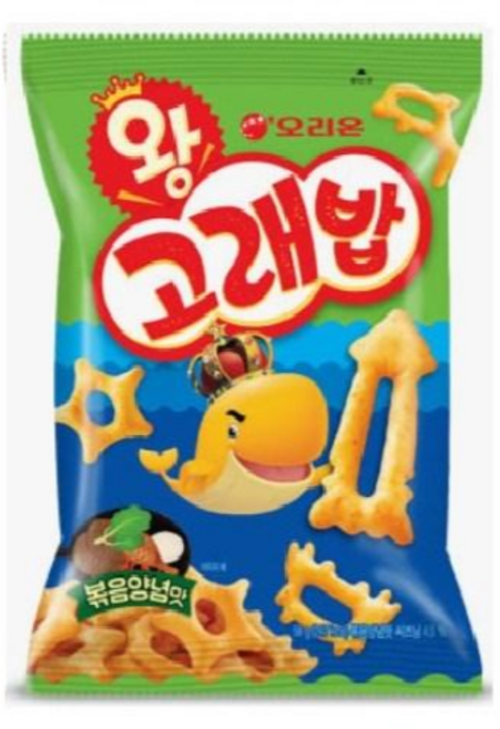 오리온 왕고래밥 볶음양념맛, 56g, 1개