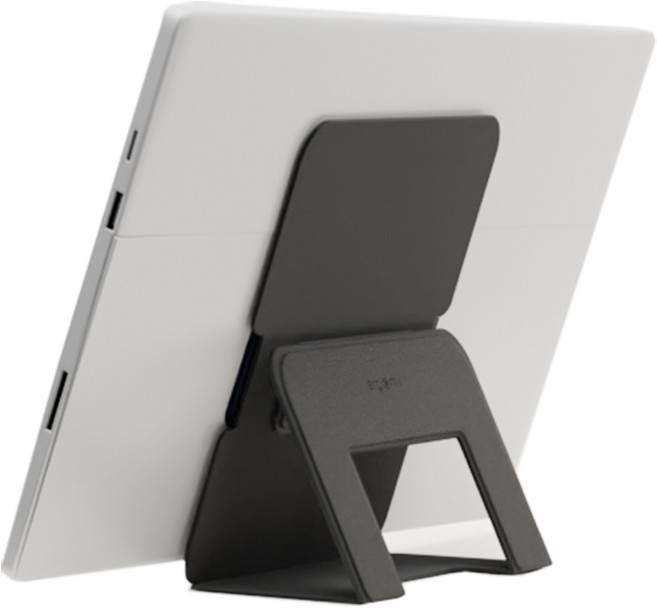 에르고미 아레스 메가 태블릿 거치대 아이패드 갤럭시탭 휴대용 스탠드, 블랙