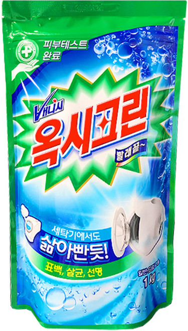 옥시크린 분말형 표백제, 1kg, 1개