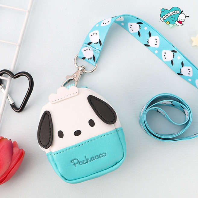 산리오 목걸이파우치 가방고리파우치 블루투스파우치 이어폰보관함 휴대용 미니파우치 생활방수