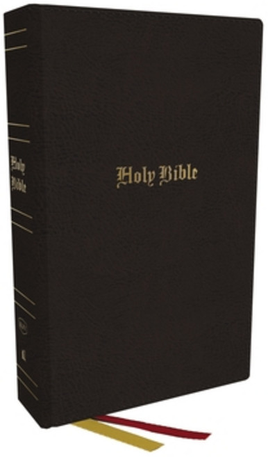 (영문도서) KJV Holy Bible Super Giant Print Reference Bible Black Genuine Leather 43 000 Cross Refer... Leather, Thomas Nelson, English, 9781400329618