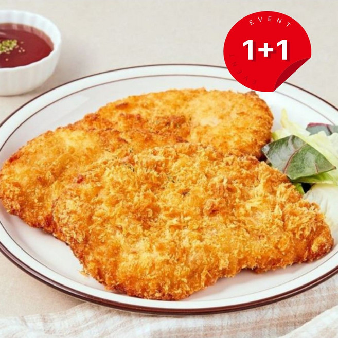 바른웰 성북동24통살치킨까스, 2개, 1kg