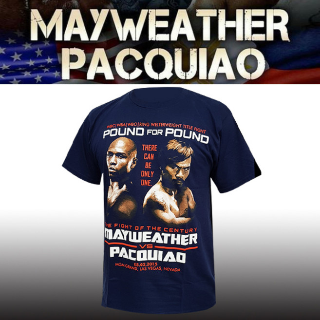 파퀴아오 반팔티셔츠 MP-05 네이비 복싱티셔츠