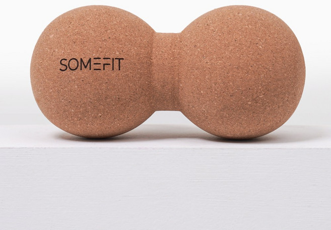 썸피트 코르크 마사지볼 하드, 1개, 땅콩볼