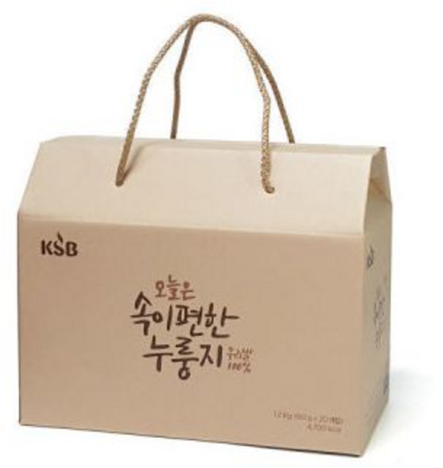 KSB 우리쌀 속이편한 즉석 누룽지 세트 1.2kg(60g20봉), 1.2kg, 20개