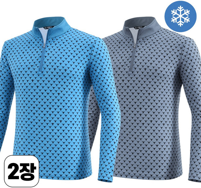 워킹맨 아울렛 1+1 봄 여름 시즌 쿨 기능성 야크패턴 스판 티셔츠 일상복 근무복 외출복 작업복 기능성 티셔츠 빅사이즈 A229