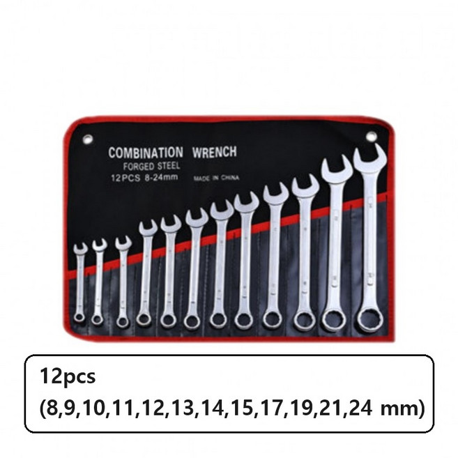 공구모아 스패너세트 12종, 1개