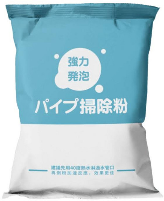 台灣Power Bomb 酵素水管疏通粉4入組 通下水道堵塞神器 廚房管道馬桶疏通劑, 1個, 超值6包, 50g