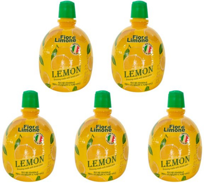 피오디 레몬, 200ml, 5개