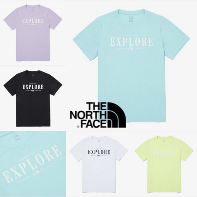 (국내매장판) 노스페이스 키즈 반팔 라운드티 로고 리커버리 그래픽 기본 반팔티 남아 여아 아동 티셔츠 가볍고 시원한 등원룩 등교룩 반티