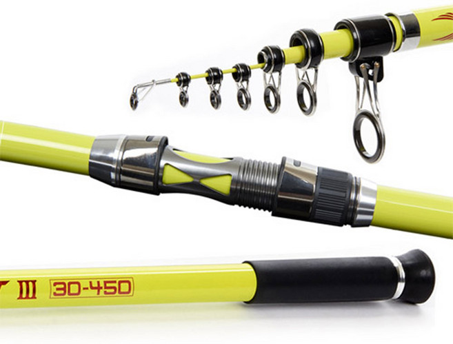 금양 파워타겟3 / 30-450 / 원투낚시대, 형광