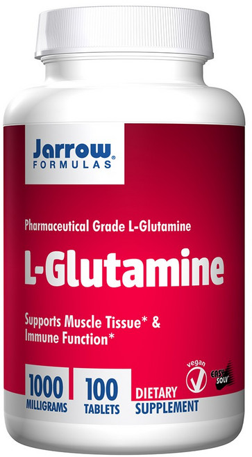 Jarrow FORMULAS 賈羅公式 左旋麩醯胺酸錠 1000mg, 100顆, 1罐