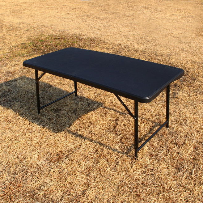 칼루스 접이식 브로몰딩 테이블, 블랙