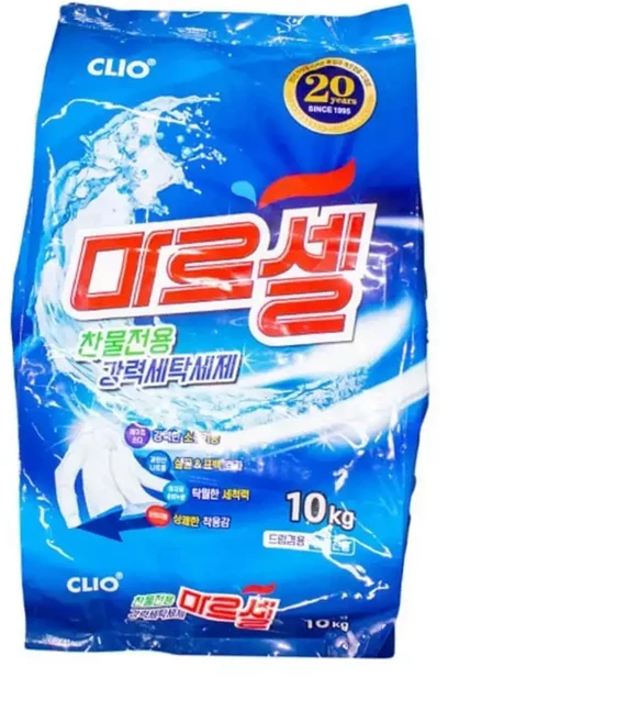 세척력 강력 찬물전용 마르셀 세탁 세제 -드럼겸용, 10kg, 1개