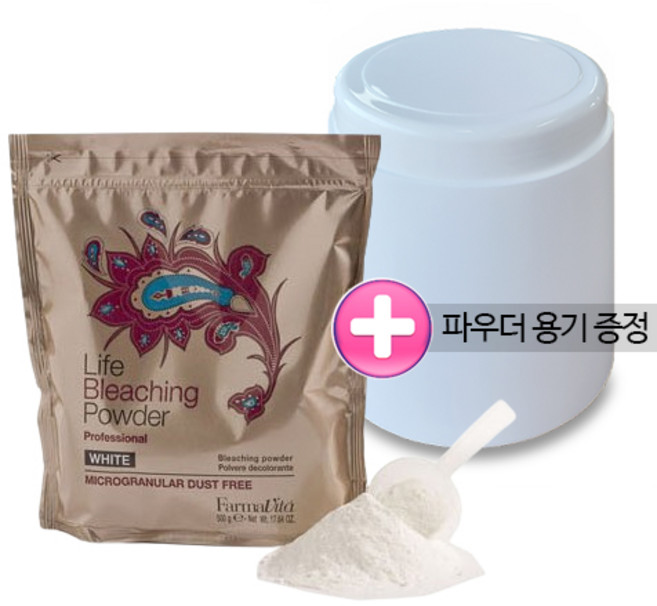 [비에프코스메틱] 이태리 라이프 블리칭 파우더(탈색제), 1개, 500g