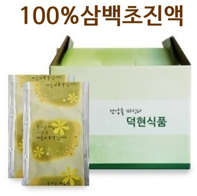 국내산100% 삼백초즙/삼백초진액 덕현식품, 50개, 110ml