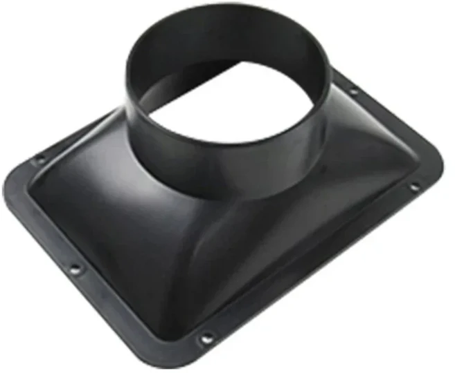 긴덕트 팬 호스 어댑터 벽 플랜지 벤트 커넥터 주방 후드 환기 범위 공기 도구