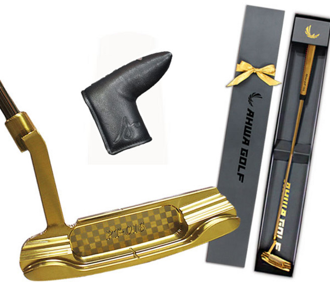 투어 골드퍼터 명품퍼터 수제퍼터 이니셜각인서비스 골프채선물 아화골프, 33인치